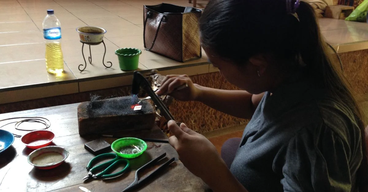 Learning the Art of Making Silver Jewelry