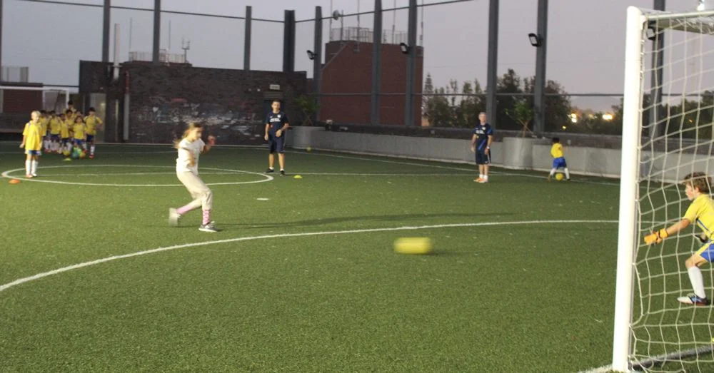 Soccer in Sai Kung
