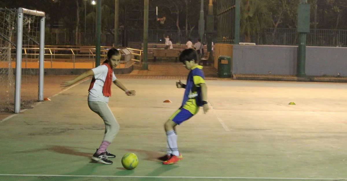 Soccer in Sai Kung