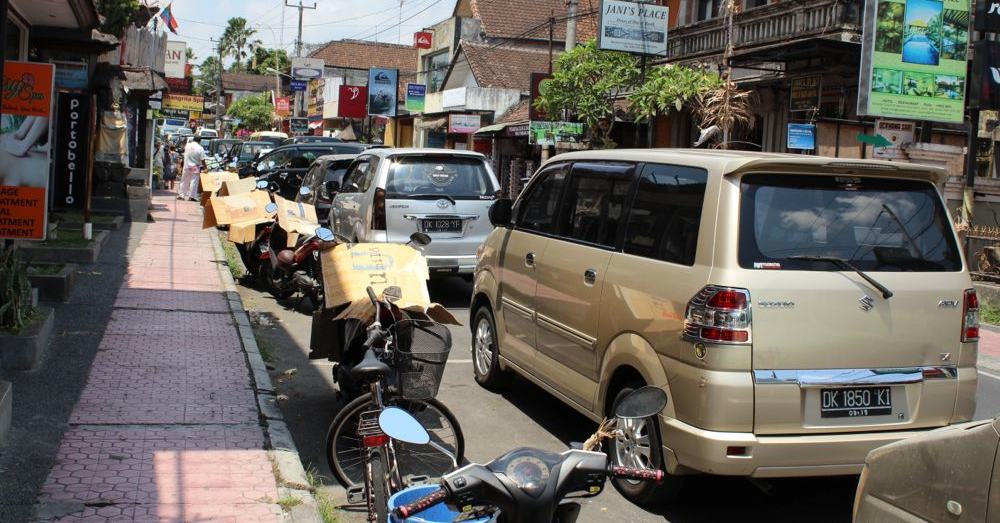 Motorbikes, tiny cars.