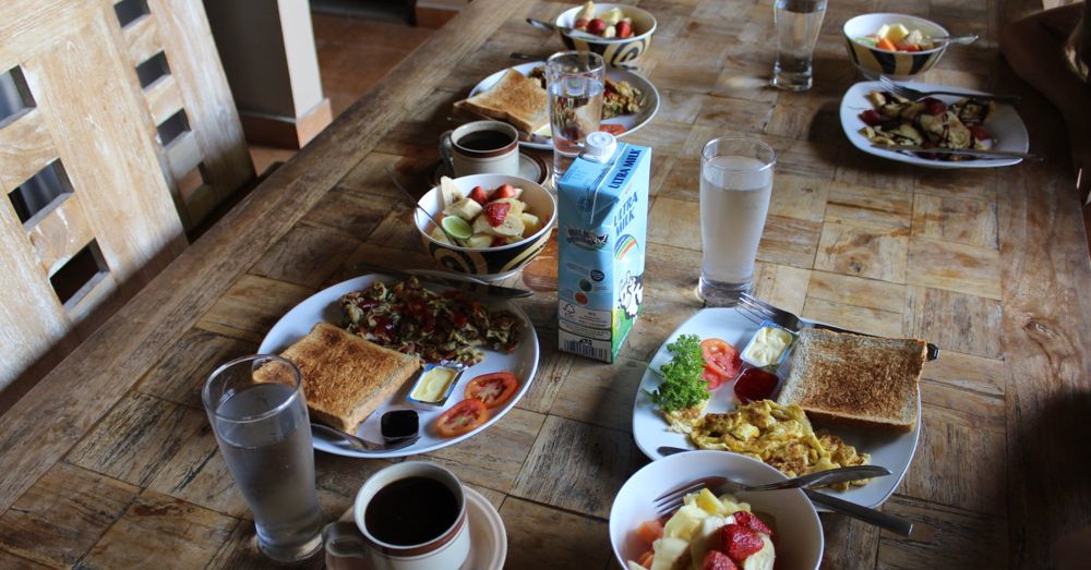 Breakfast.