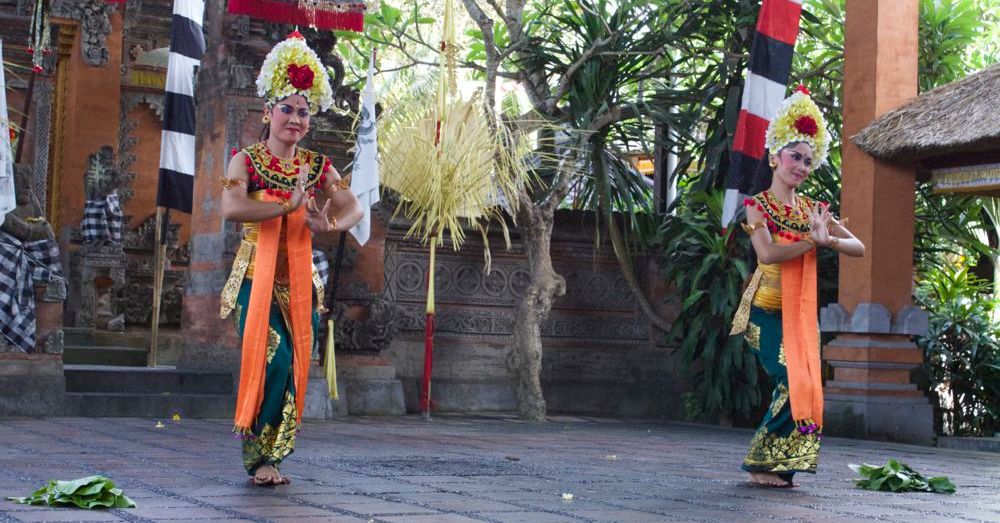 Dancers at the Barong Dance