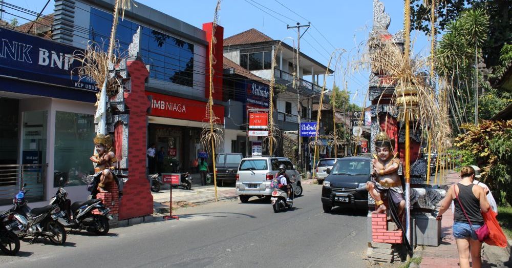 Entrance to Ubud Village