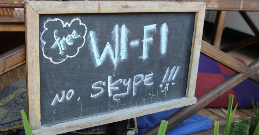 Wi-Fi No Skype!