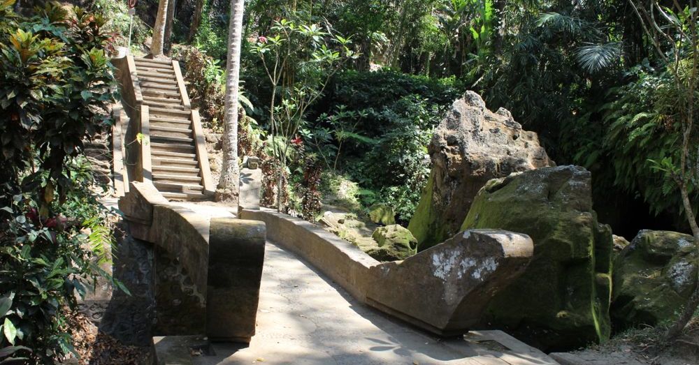 Stairs at the Elephant Cave