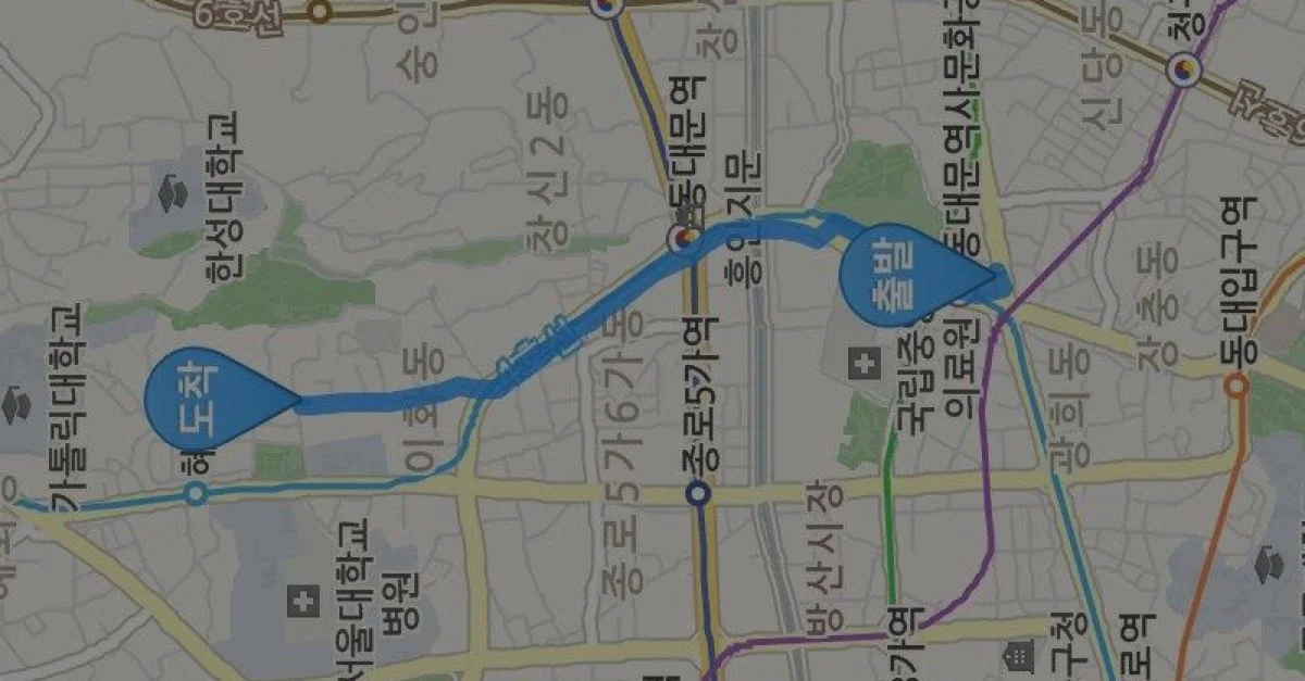 Map SNAFU in South Korea