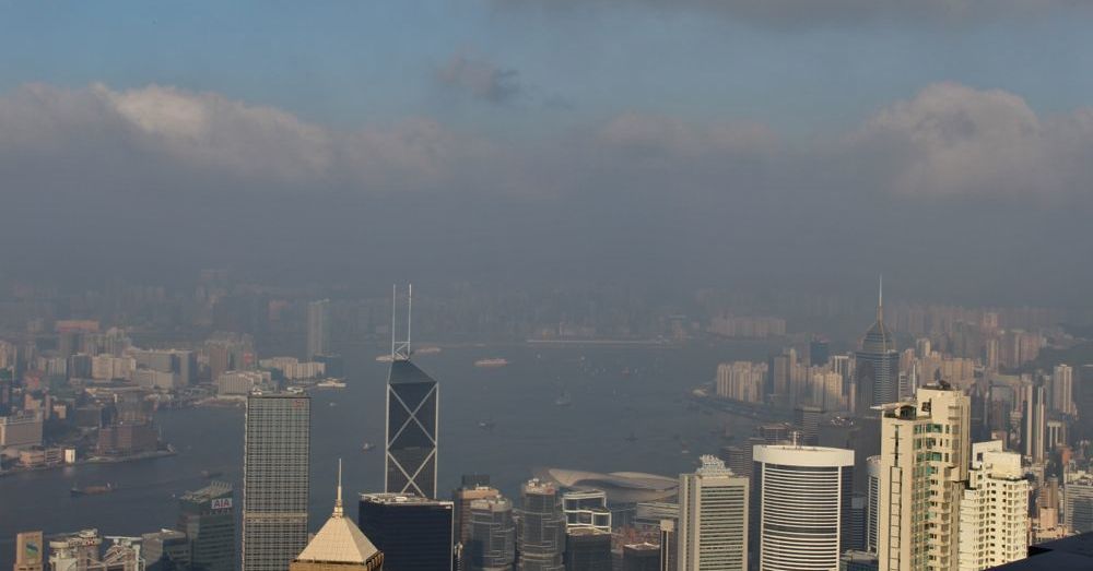 Overlooking Kowloon Bay