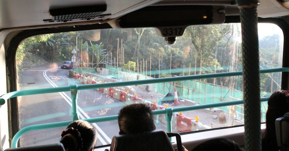 Bus ride from The Peak