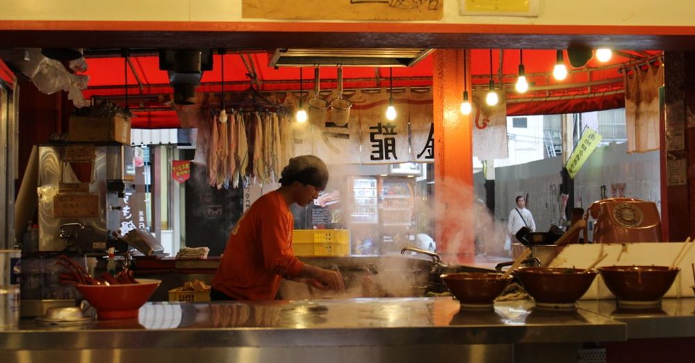 Kinryu Ramen: Chef at Work