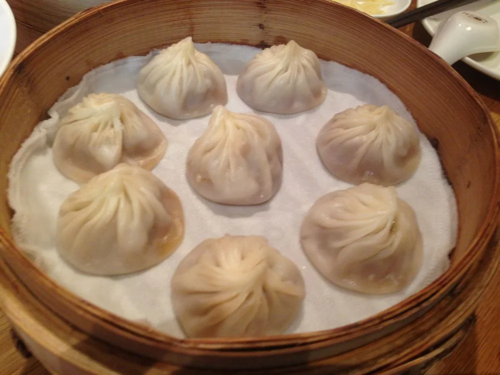 Xiao long bao (juicy pork dumpling)