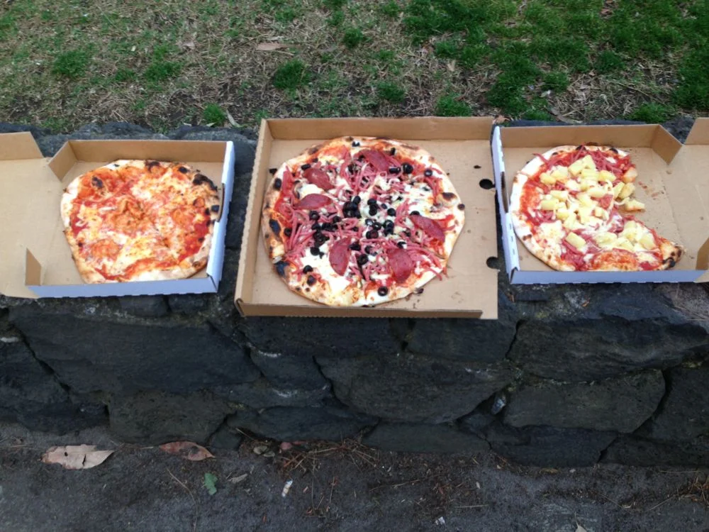 Woodfire pizza (before)