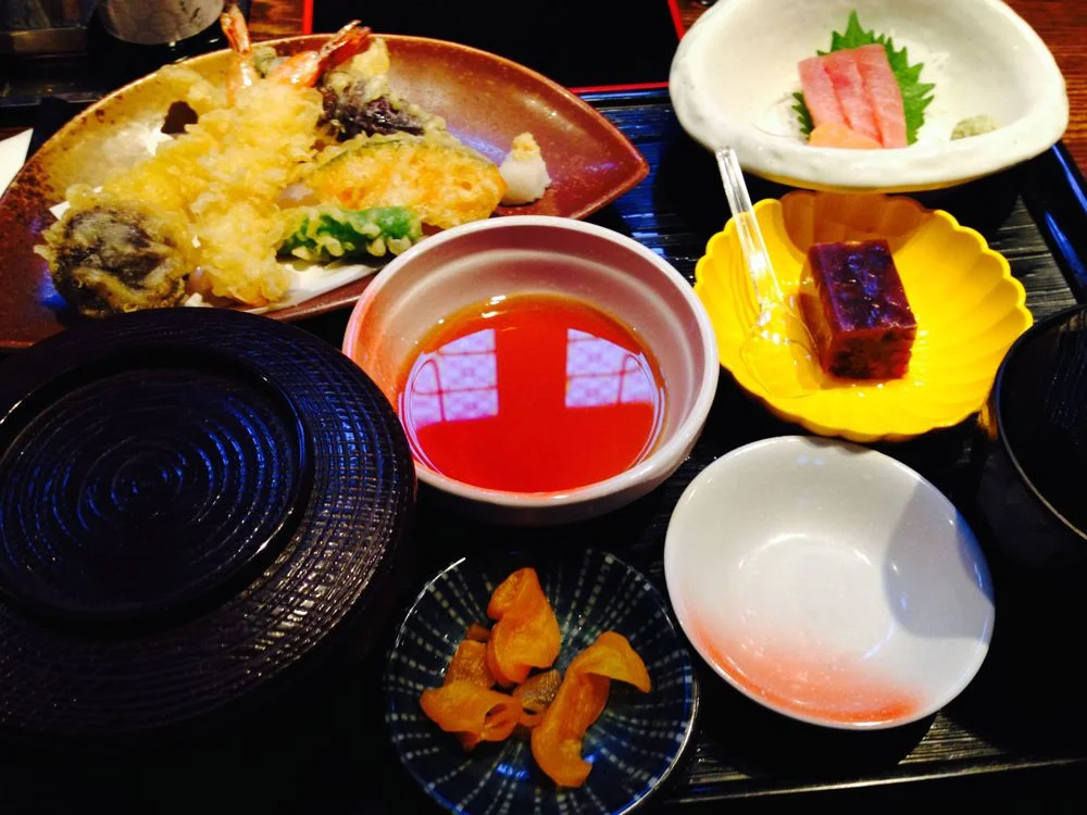 Lunch set at sumo restaurant