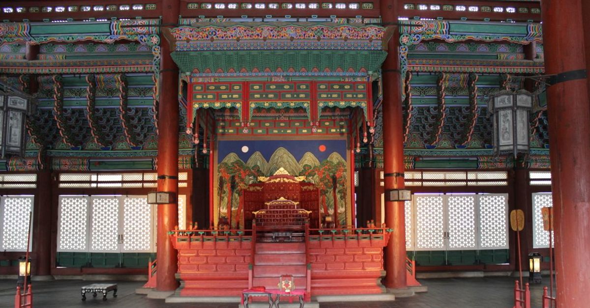 Inside Gyeongbokgung Palace