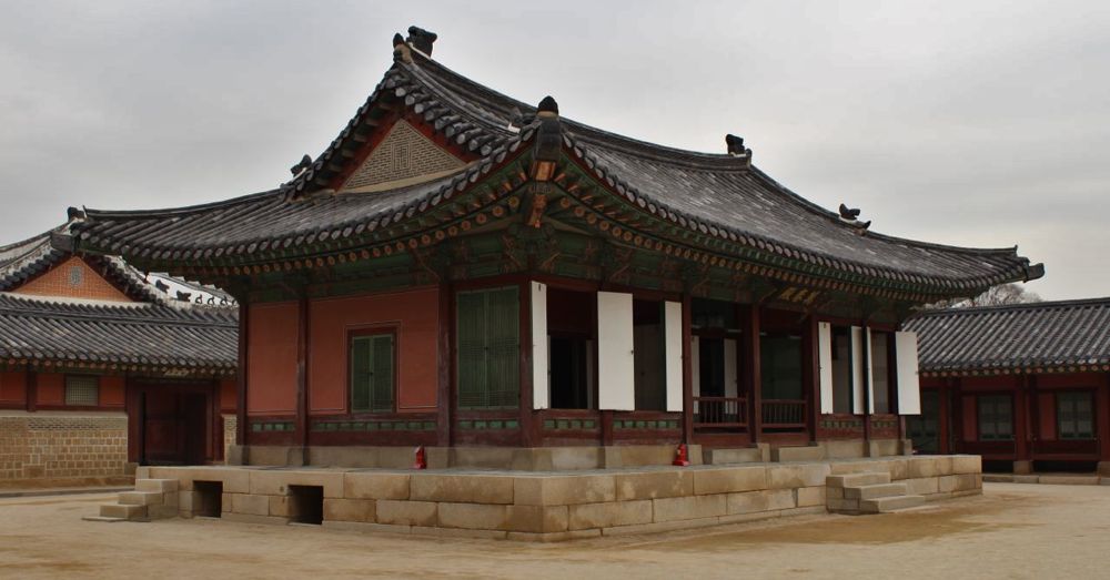 Small budiling inside Gyeongbokgung