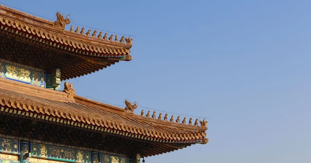 Roof animals signify importance.