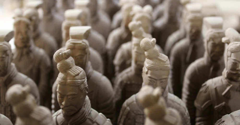 Miniature Terracotta Warriors