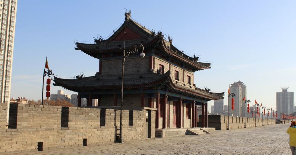 Xi'an City Wall Guard Tower