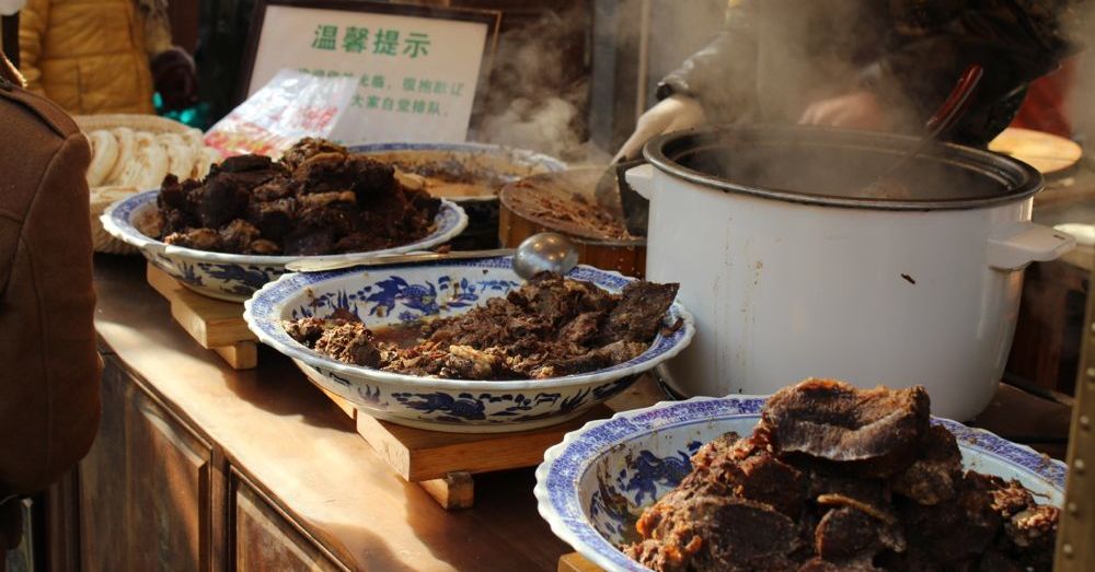 Chinese Hamburger Stand