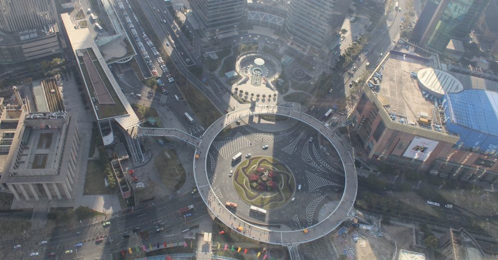 Pearl Loop Pathway (from above)