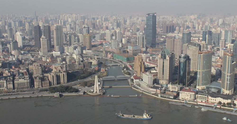 Shanghai from the Oriental Pearl Tower