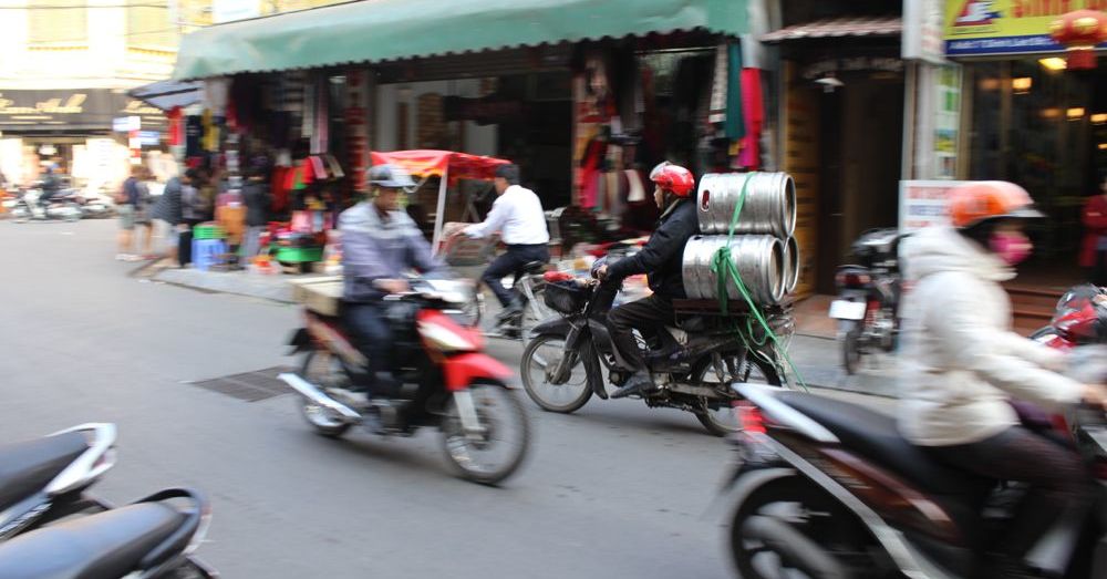 Most useful bike carry I've seen yet.