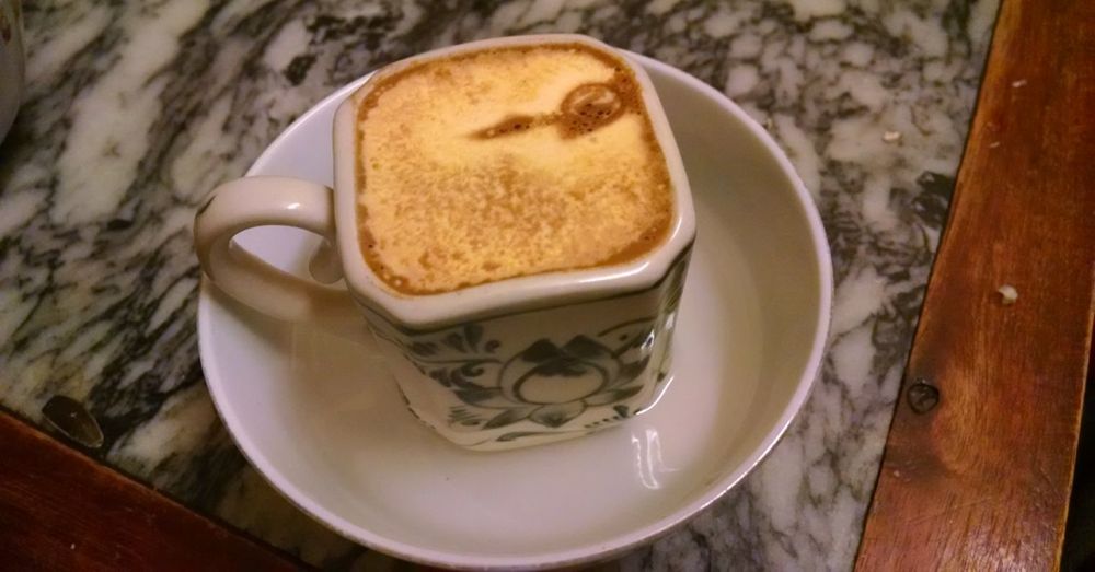 Egg Cream Coffee