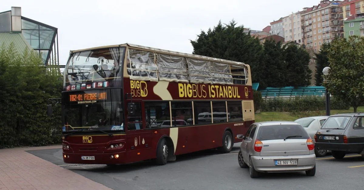 Big Bus Through Istanbul