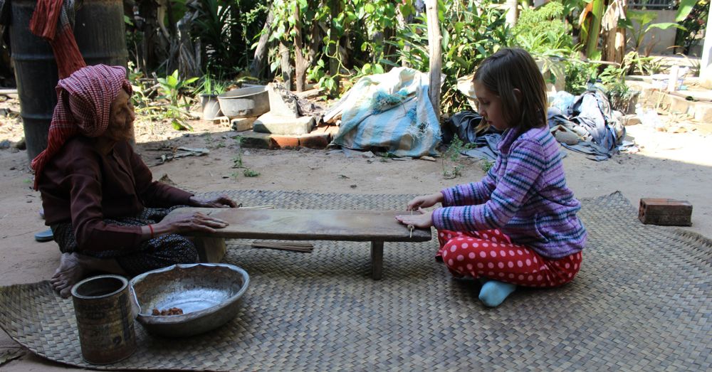 Jackie Making Incense