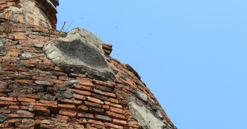 Beehive in a Stupa