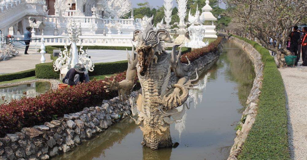 River Monster, White Temple