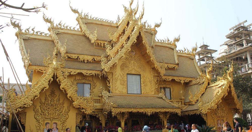 Golden Toilet, White Temple