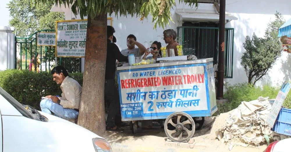 Refrigerated Water Trolly