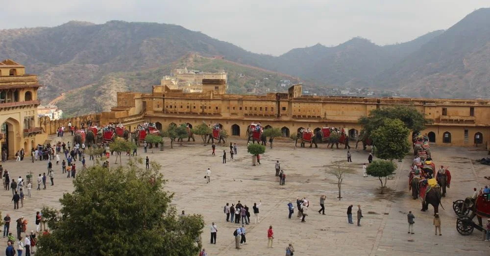 Amer Fort Courtyard