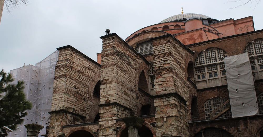 Hagia Sofia: Outside