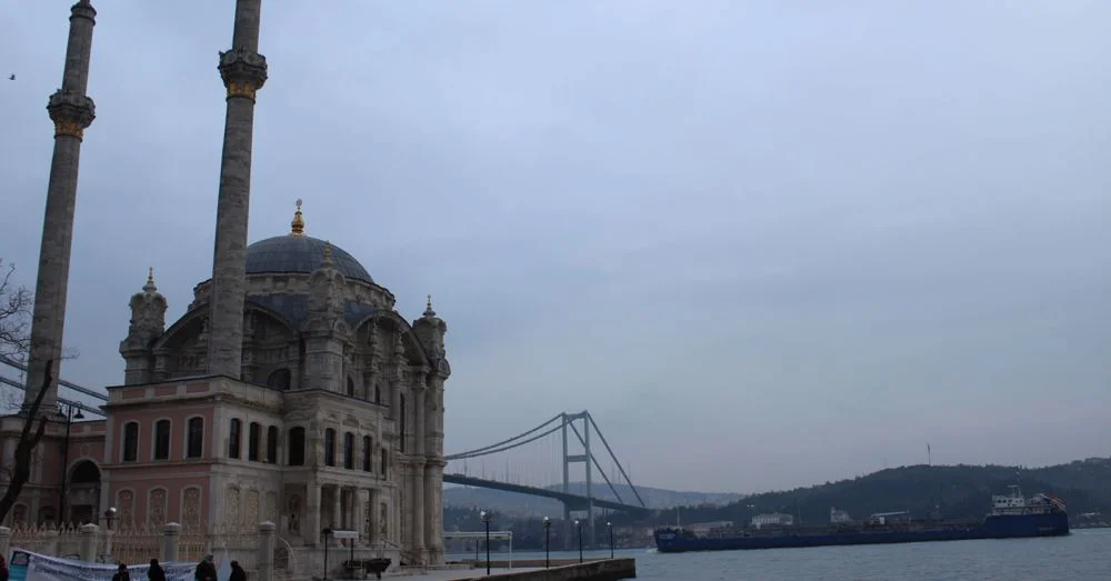 Ortakoy Mosque and Bosphorous Bridge