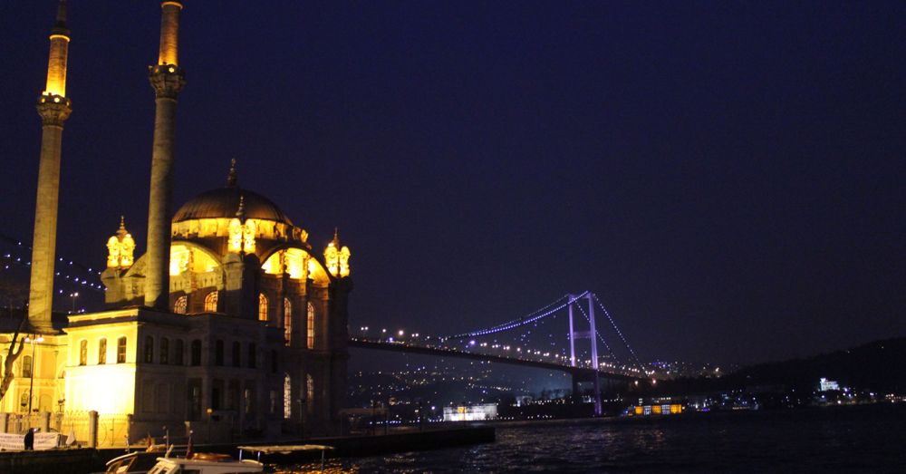 Ortakoy Mosque and Bosphorous Bridge