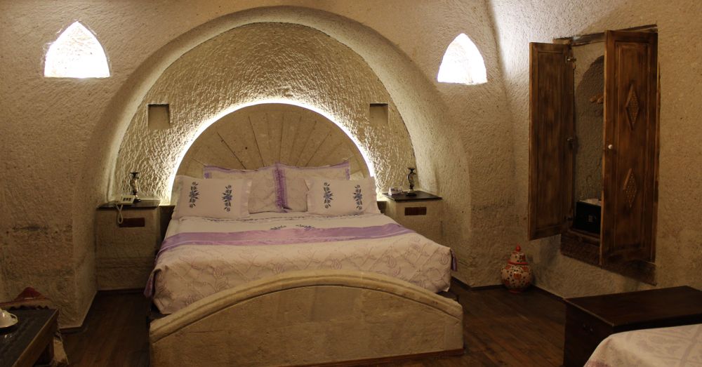 Sleeping in a Cave.