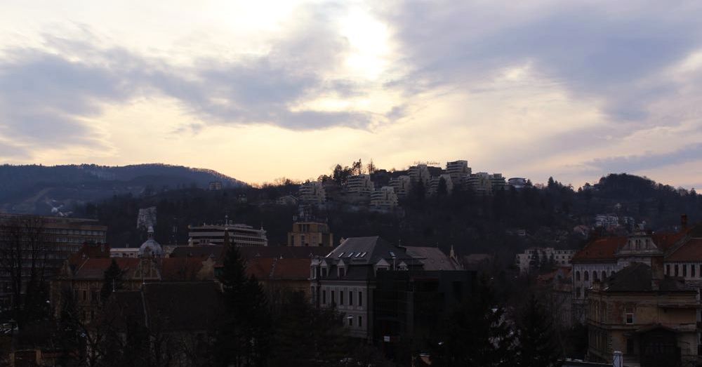 Sunset in Brasov