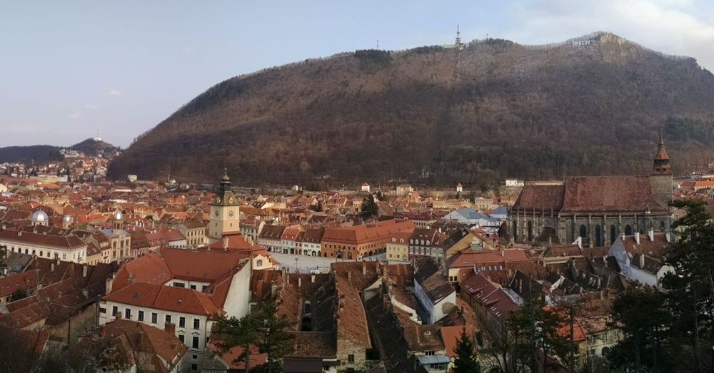 Brasov from the White Tower