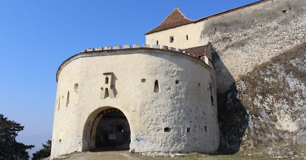 Rasnov Citadel Front Door
