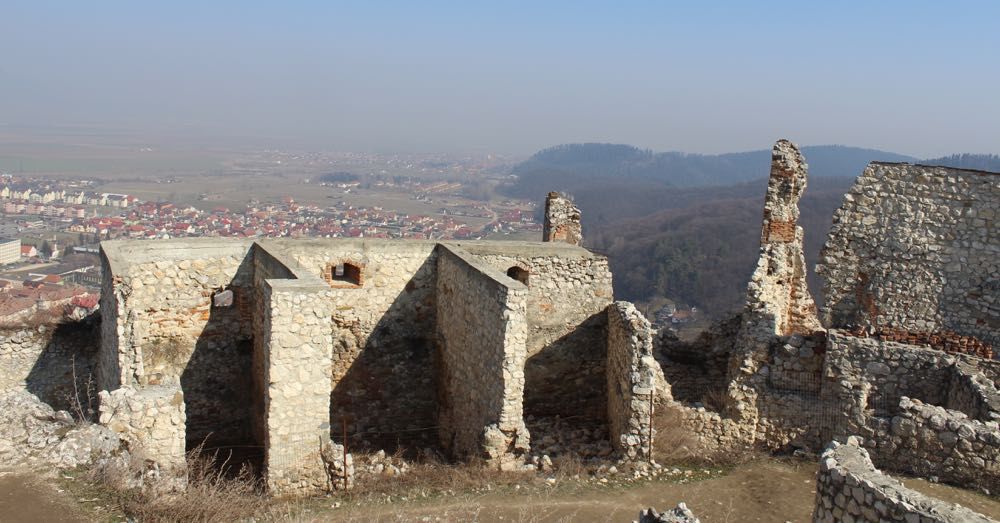 Former Homes, Rasnov Citadel