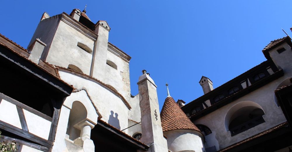 Bran Castle: From the Courtyard