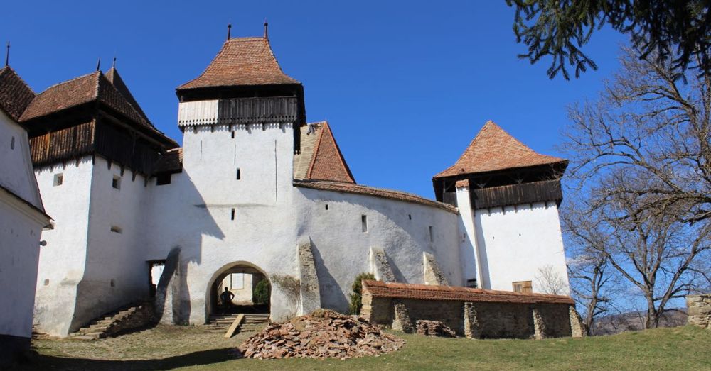 White Church at Viscri