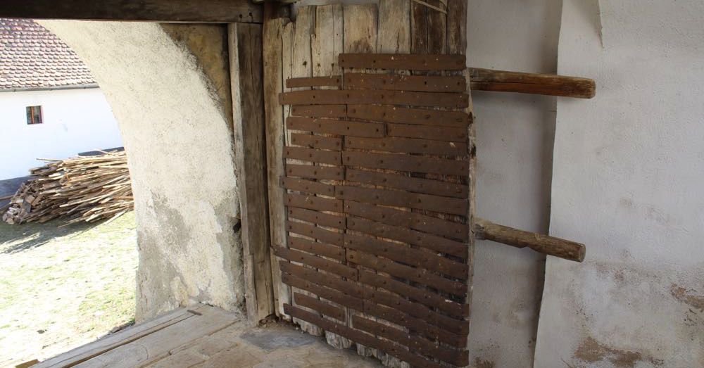Iron-Banded Door