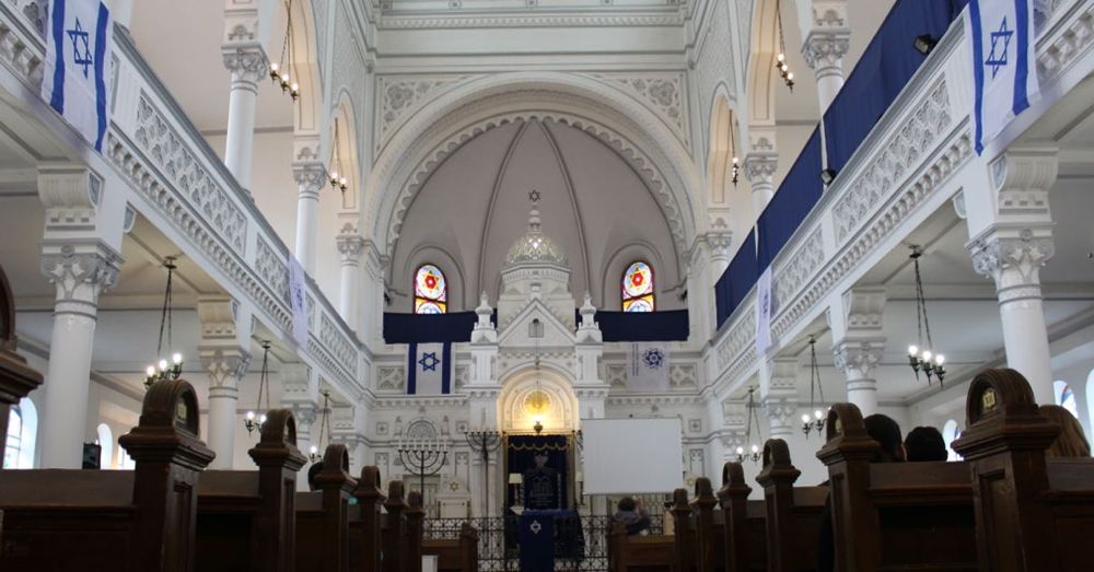 Inside Brasov Neolog Synagogue