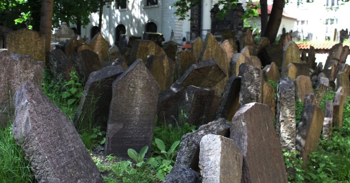 The Old Jewish Cemetery in Prague