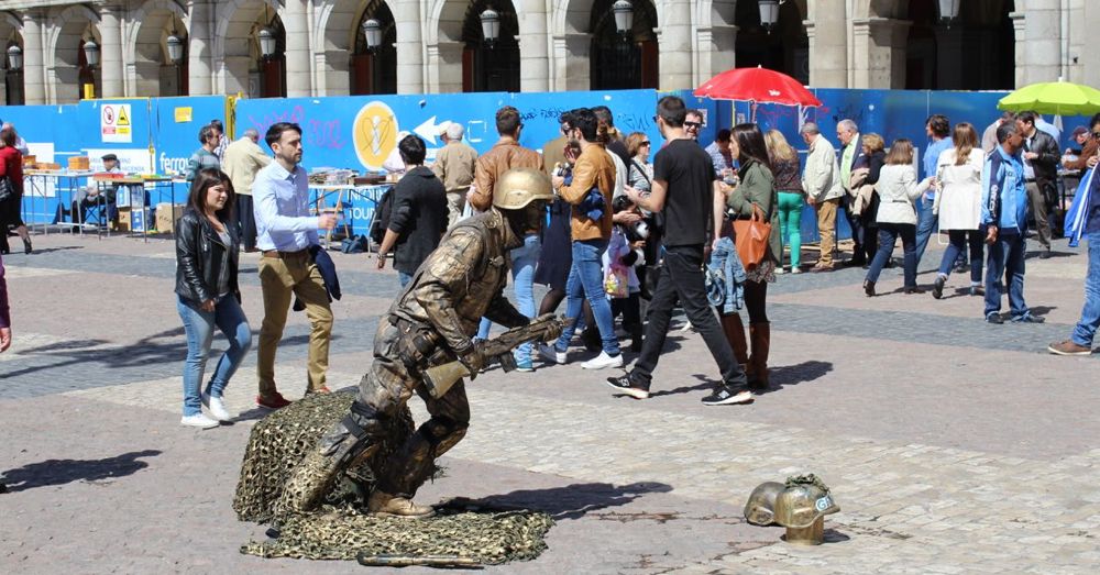 Street Performer, Plaza Mayor