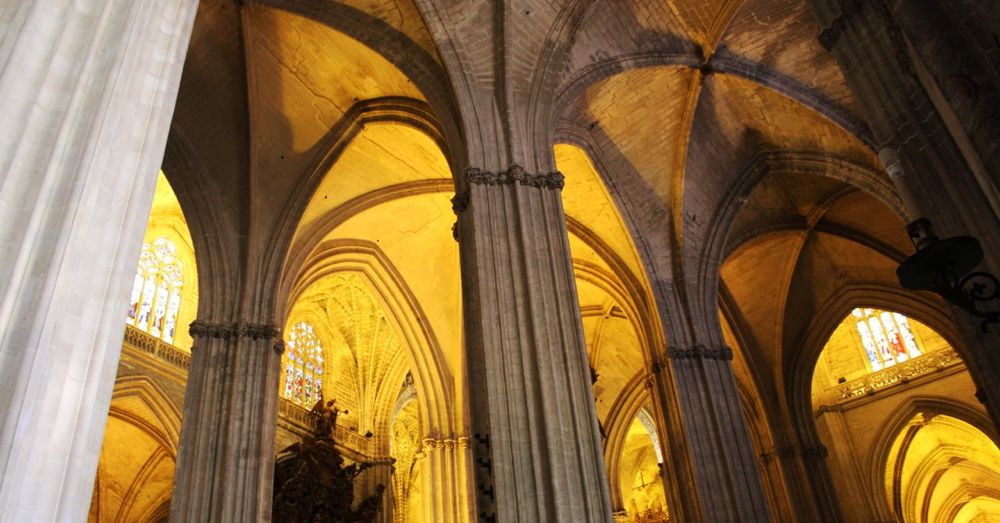 Seville Cathedral Pillars