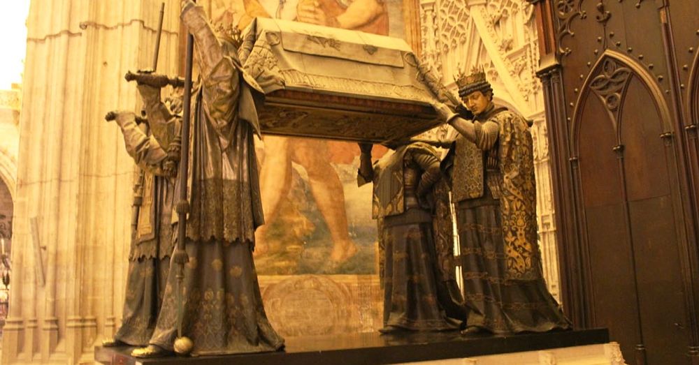 The tomb of Christopher Columbus