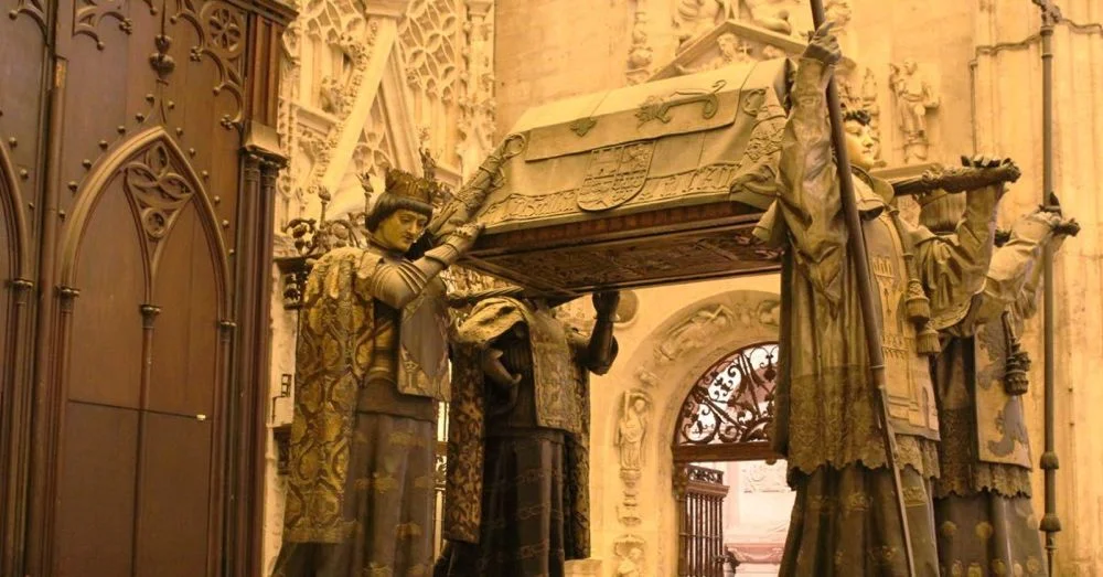 The tomb of Christopher Columbus